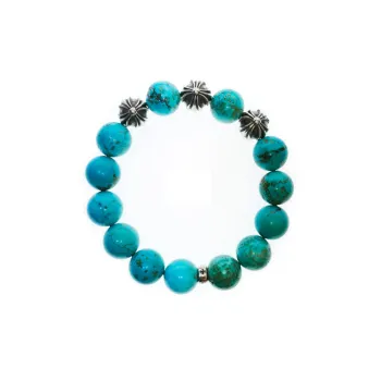 Chrome Hearts Turquoise Bracelets Unisex Green