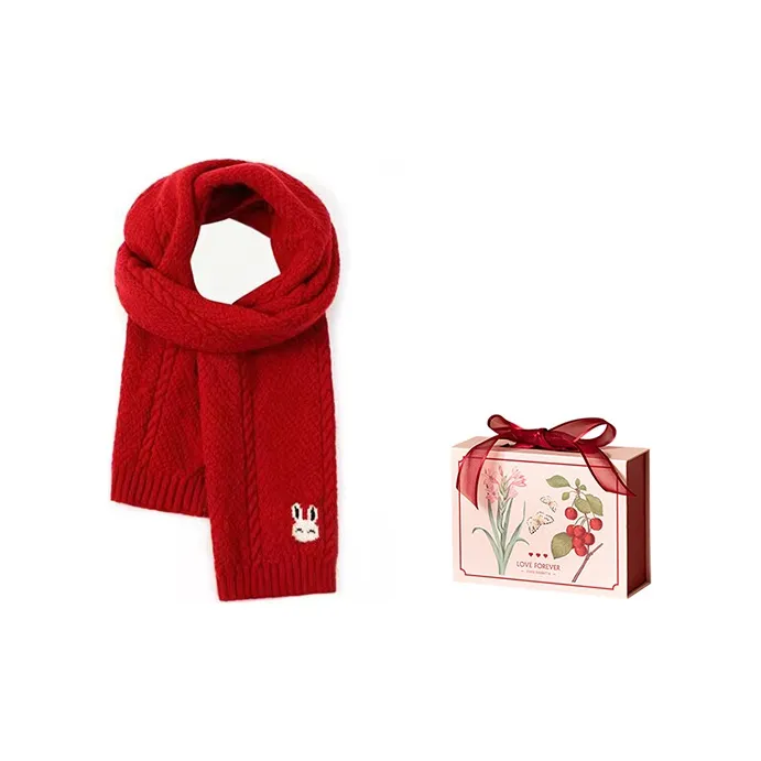 FREE RABBITⅡ Knit Scarves Unisex-4