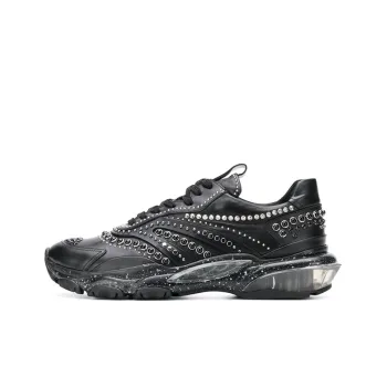 Valentino Bounce Low Top Sports Casual Shoes Men's Black