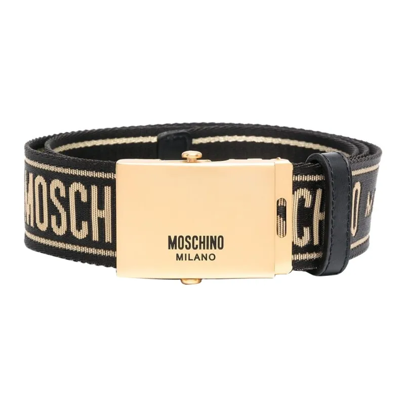 MOSCHINO Grosgrain Logo Belt-0