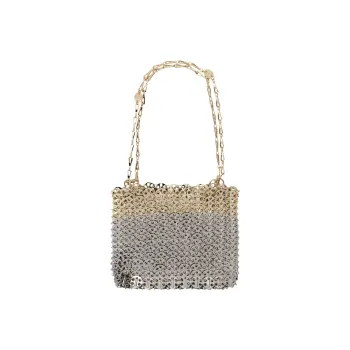 Paco Rabanne 1969 Skyline Metallic Effect Tote Bag