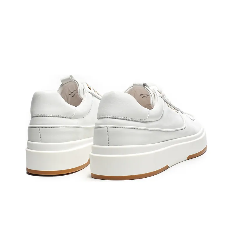 CERRUTI 1881 Stylish Skateboarding Shoes Men's White-3