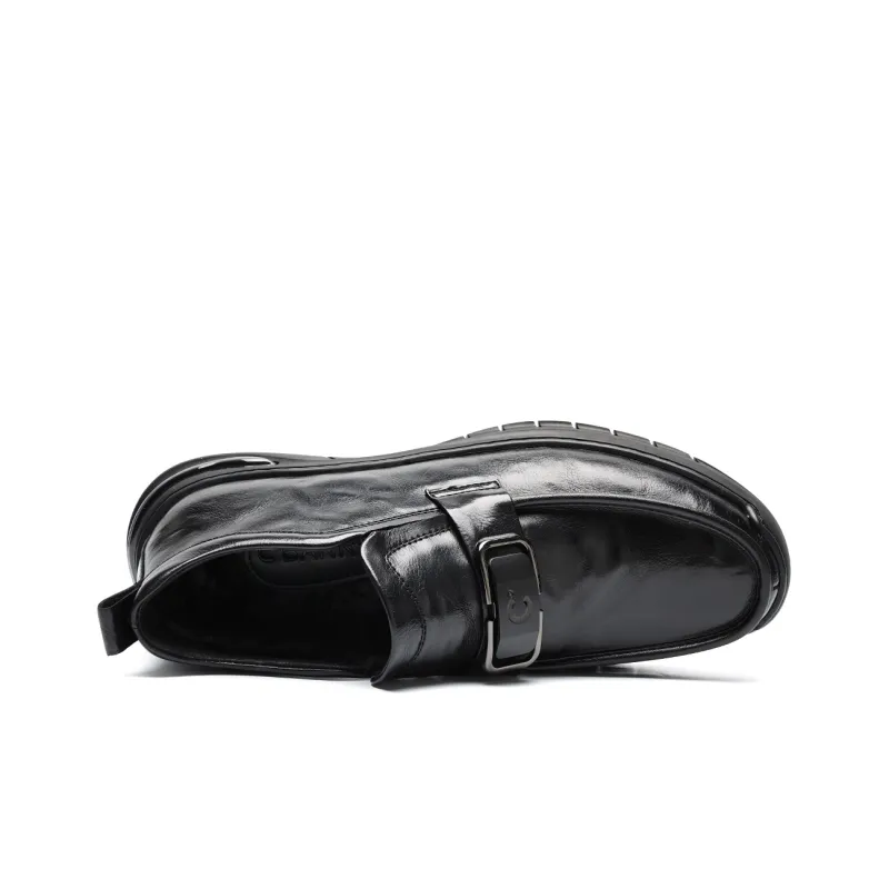 C°BANNER Dress Shoes Men Low-Top Black-3