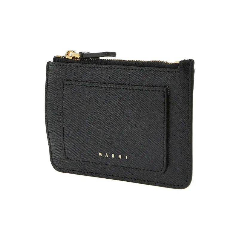 MARNI Logo Printed Zipped Cardholder-1