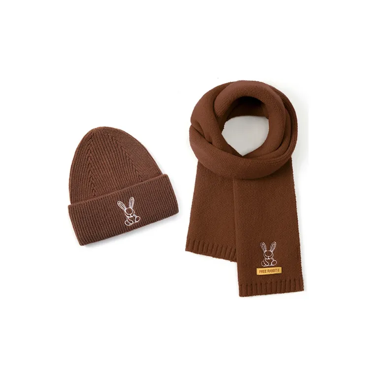 FREE RABBITⅡ Knit Scarves Unisex-4