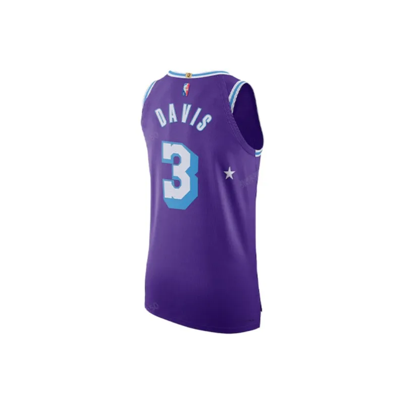 Nike x NBA Basketball Jerseys Men's Purple-1