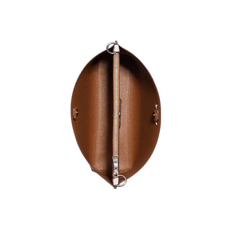 COACH Baymax Rabbit, Collaboration Mollie PVC Bucket Bag, Shoulder Bag, Crossbody Bag Large Size Women's Taupe-2
