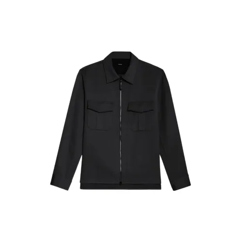 THEORY Jackets Men Black