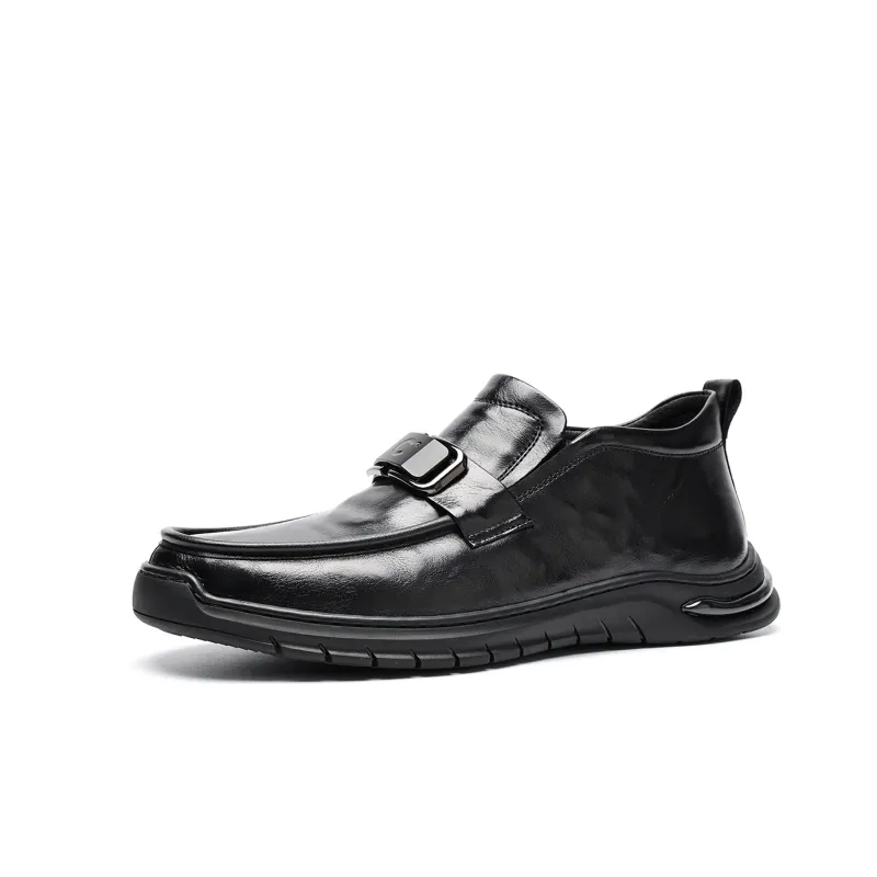 C°BANNER Dress Shoes Men Low-Top Black-2