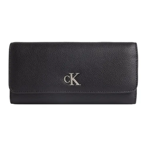 CALVIN KLEIN Polyurethane Card Holder con Women's Black