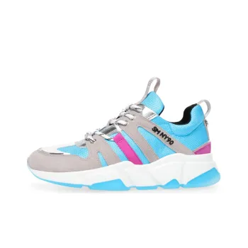 STEVE MADDEN Casual Shoes Women's Low Top Pink Gray/Blue Gray/Red White