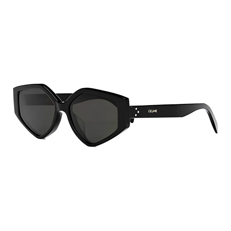 CELINE Plate Frame Irregular Shape Sunglasses Unisex-0