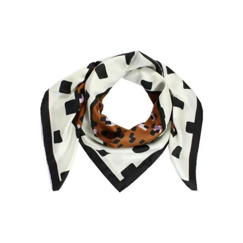 Givenchy Silk Scarves Women's White