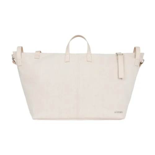 Jacquemus Leather Detail Shoulder Bag Crossbody Bag Handbag Men's Light Beige