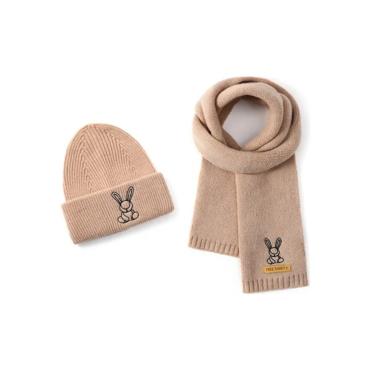 FREE RABBITⅡ Knit Scarves Unisex-3