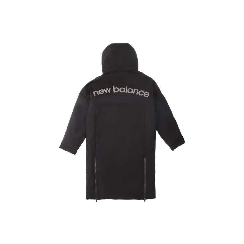 New Balance Parka Coats Men Black-1