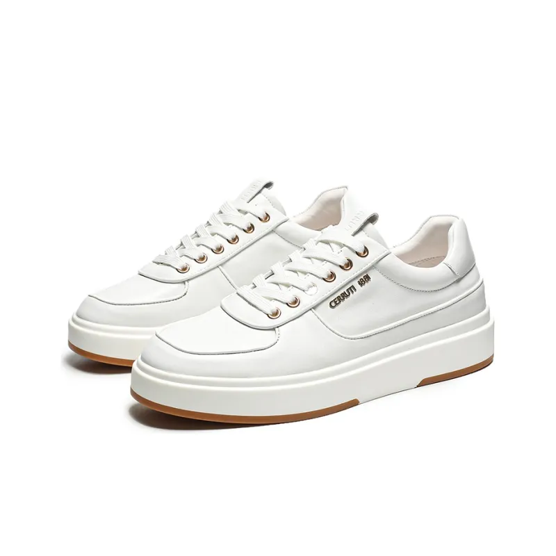 CERRUTI 1881 Stylish Skateboarding Shoes Men's White-1