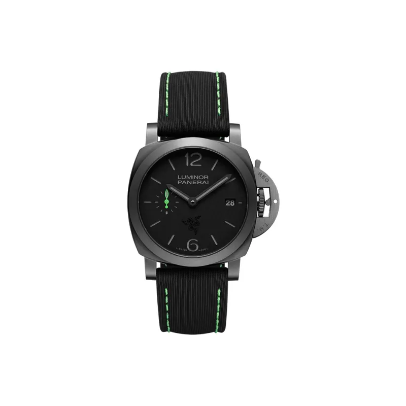 PANERAI LUMINOR Collection Automatic Mechanical Movement Men's Watch 40mm Black Dial PAM01353-0