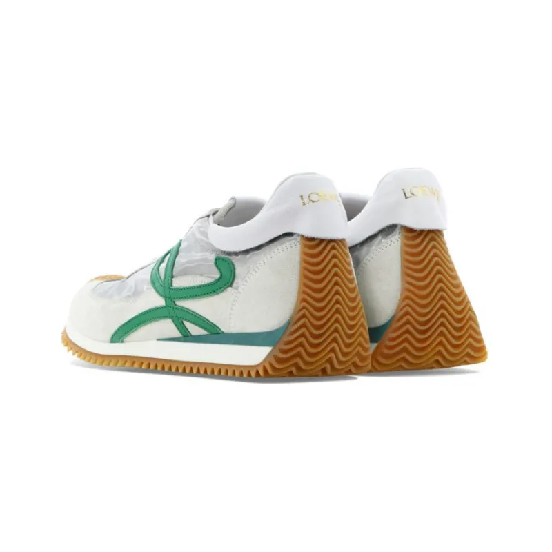 LOEWE Low Top Casual Shoes Women's White Green-3
