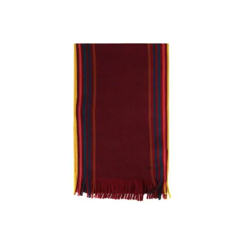 Paul Smith Knit Scarves Men Red