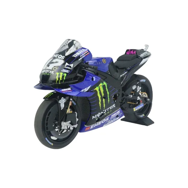 MINICHAMPS YAMAHA YZR M1 MAVERICK VINALES Motorcycle, Alloy Sealed Assembled Models-1