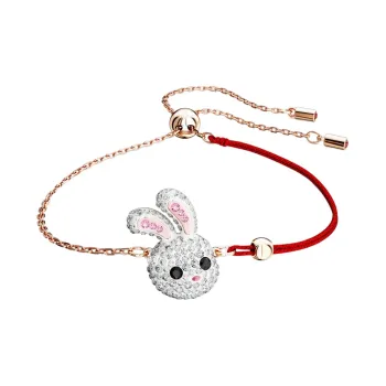 Swarovski CNY Artificial Crystal Bracelets Women's Silver