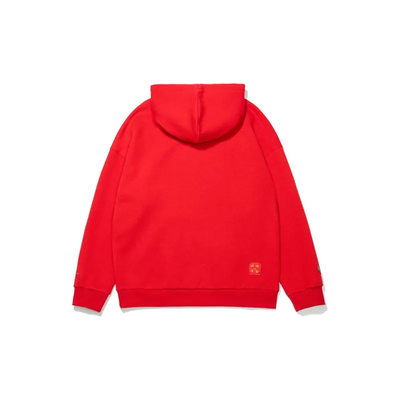 LiNing Sports Life Collection Sweatshirt Unisex Vermilion-1