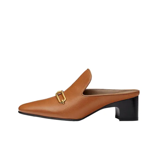 HERMES Diane Closed Toe Slippers Women's