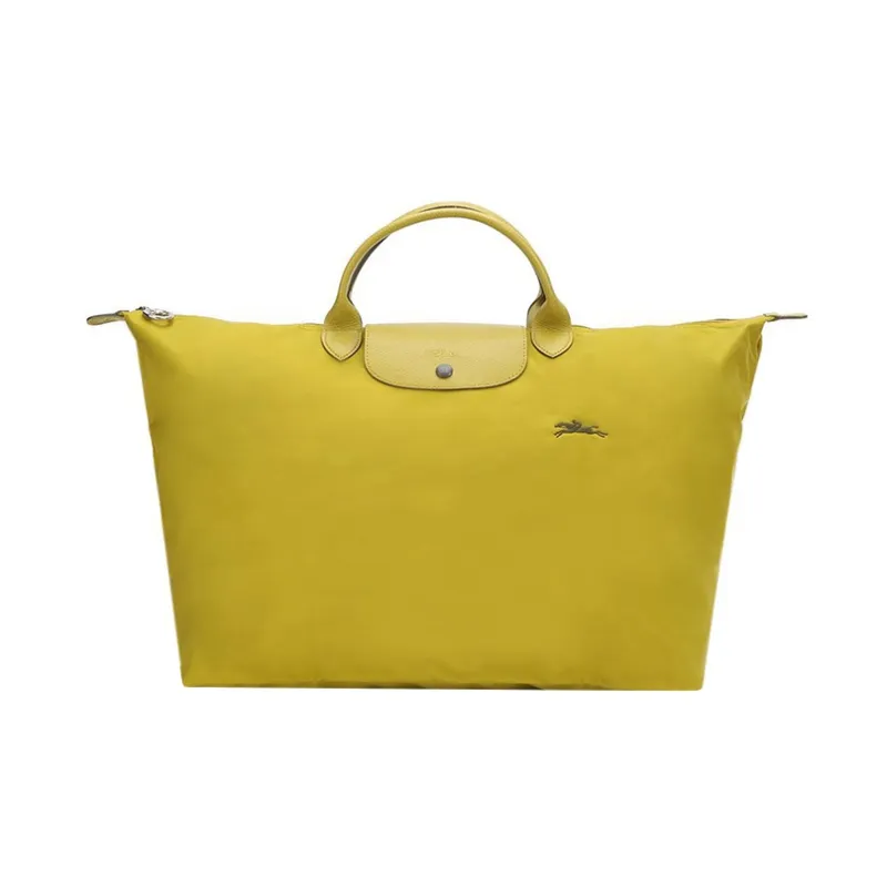LONGCHAMP Le Pliage Club Dumpling Bag Travel Bag Handbags Large Size Women's Yellow-0