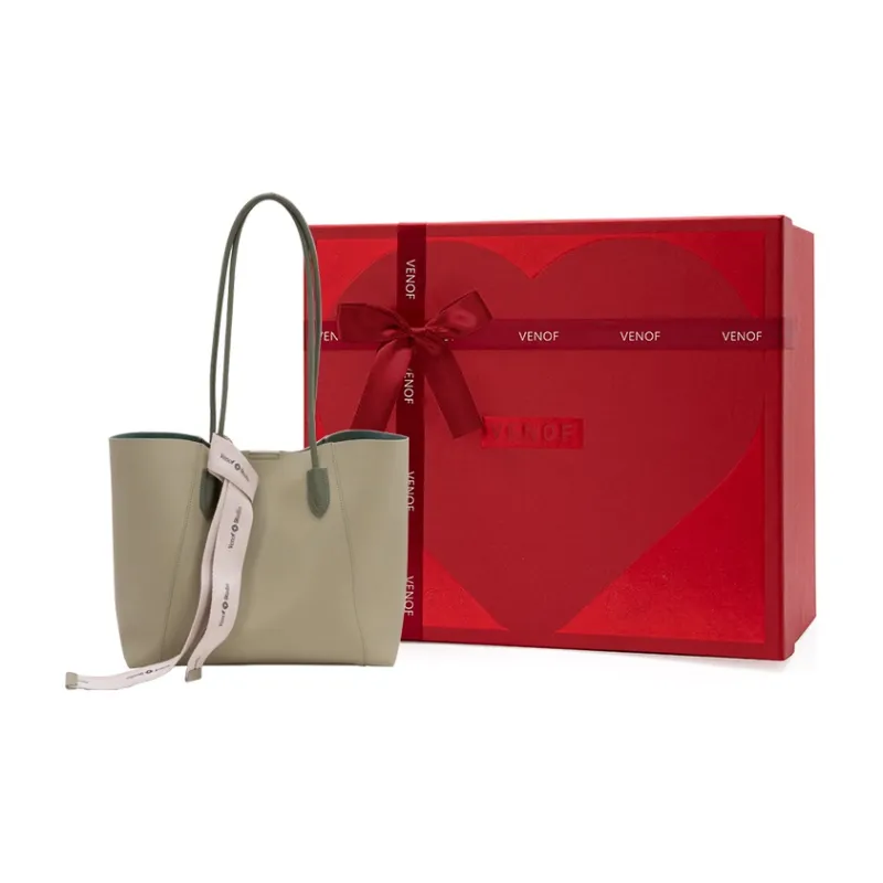 VENOF Soft Leather Tote Bag, Shopping Bag, Handbag, Shoulder Bag Women's Multicolor-5