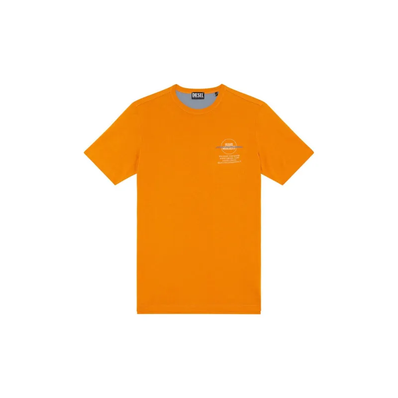 DIESEL T Shirts Men Orange-0