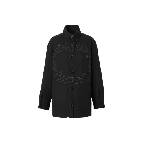 Burberry Jackets Women's Black