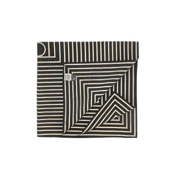 TOTEME Striped Square Scarf