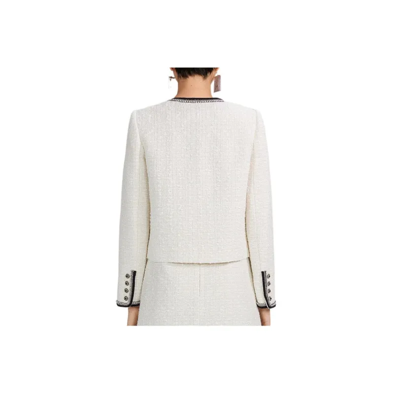 Self portrait FW22 Jacket Women's White-1