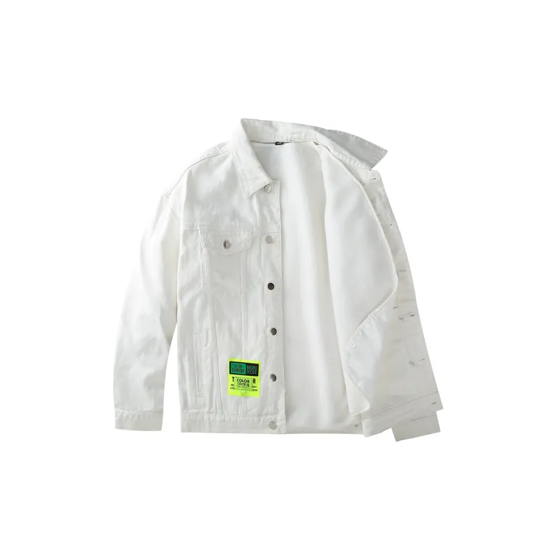 JASONWOOD Cowboy On The Run Fall Winter Denim Jacket Unisex-20