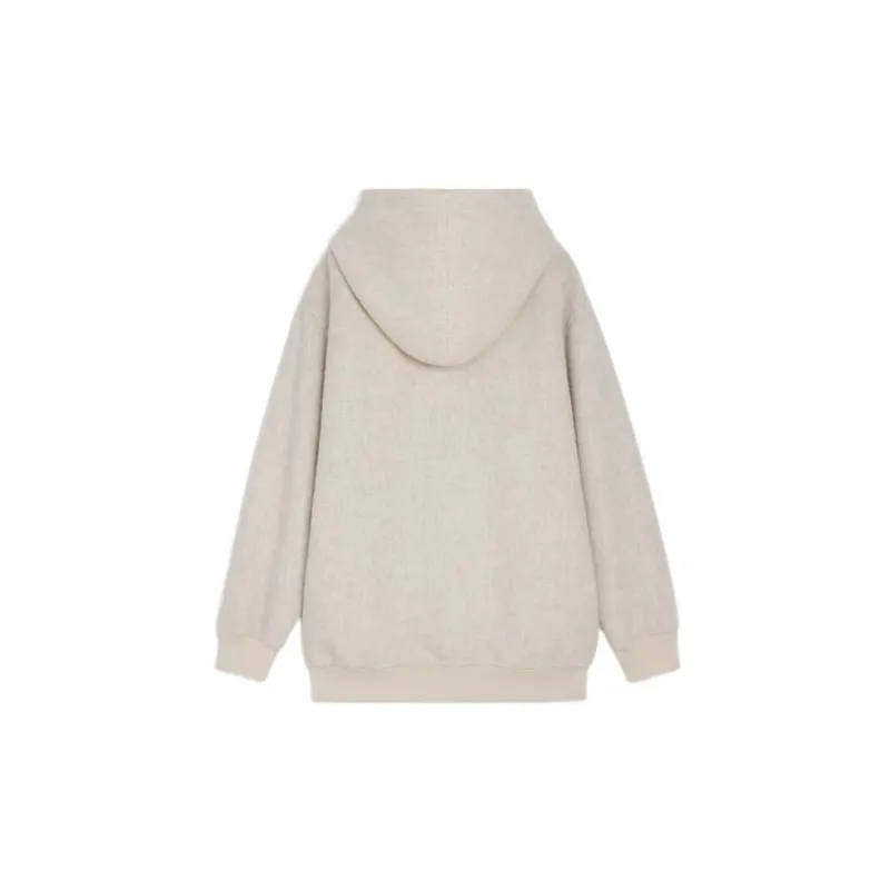 CELINE Drawstring Long Sleeved Hoodie-1