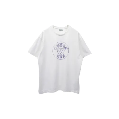 GUESS T-Shirts Men White