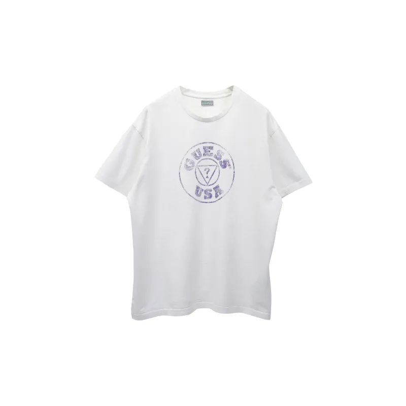 GUESS Logo T Shirt-0