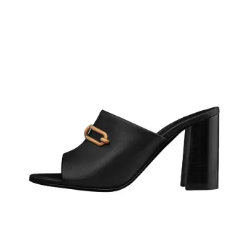 HERMES Odor Resistant Slide Slippers Women's Black