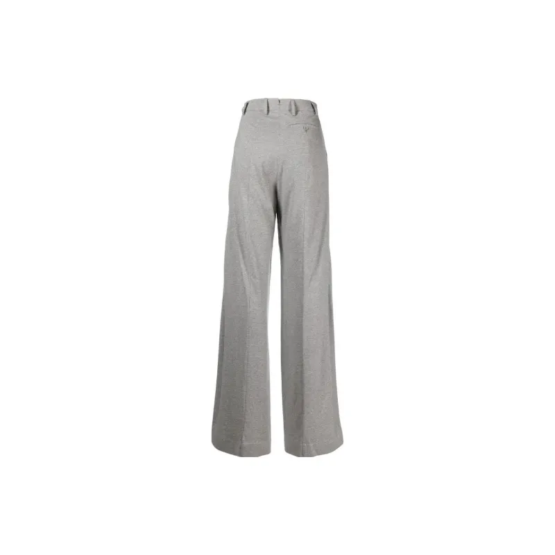 Vetements Knitted Sweatpants Women's Gray-1