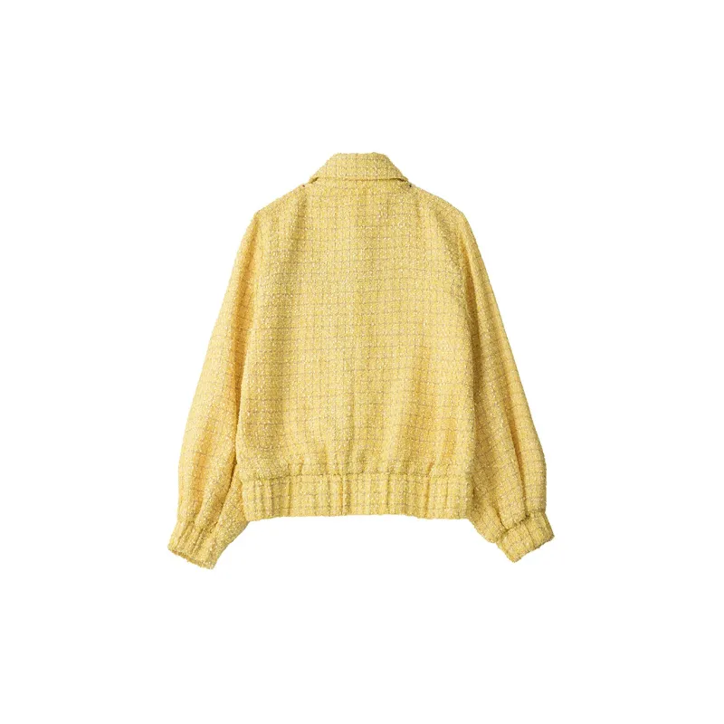 Charlie Luciano Loose Fit Jacket Unisex Yellow-1
