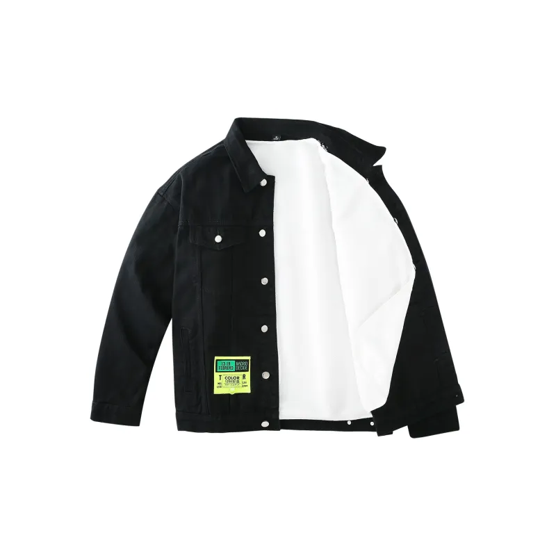 JASONWOOD Cowboy On The Run Fall Winter Denim Jacket Unisex-16