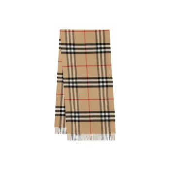 Burberry Exaggerated Check Cashmere Scarf
