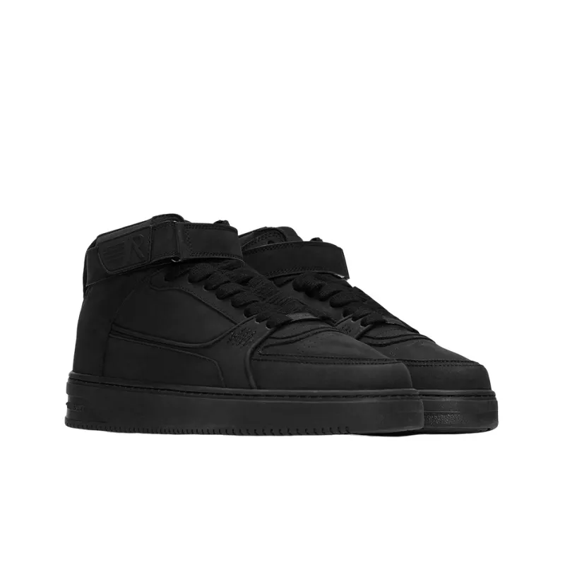 REPRESENT Ape Mid Top Stylish Skateboarding Shoes Men's Black-2