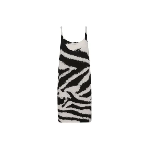 DRIES VAN NOTEN Sleeveless Dresses Women's Black/White