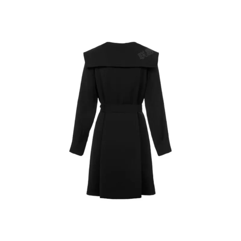 MeetMetro A-Line Skirt Dress Black-1