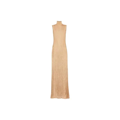 PRADA Holiday Sleeveless Dresses Women's Gold