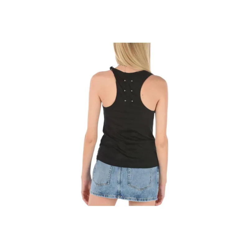 DIESEL Tank Tops Women's Black-1