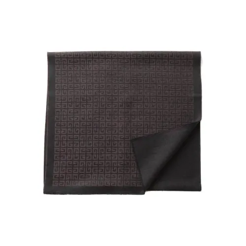 Givenchy Silk Scarves Unisex Black