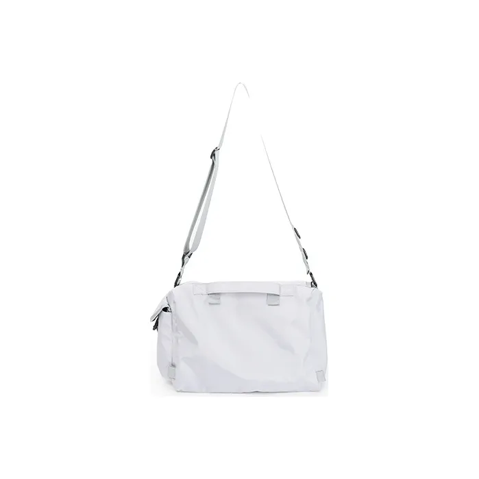 MYEDITION Nylon Messenger Bag Travel Bag Unisex Black-9